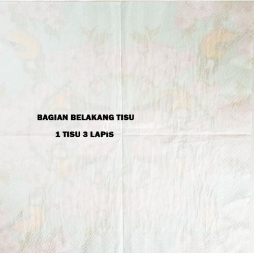 Tisu  Napkin Kerajinan  Decoupage Eropah 33X33 CM TE  1269 TTS