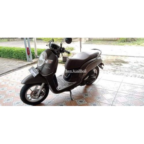 Honda Scoopy 2017 Black Matte Bekas Surat Lengkap Harga Nego - Sragen
