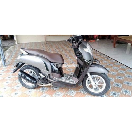 Honda Scoopy 2017 Black Matte Bekas Surat Lengkap Harga Nego - Sragen