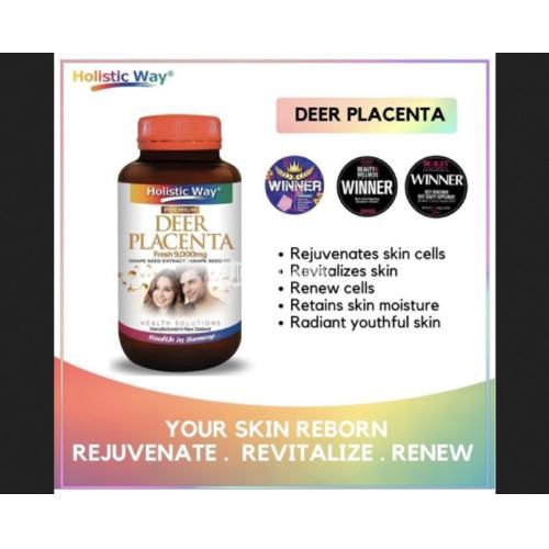 Deer Placenta - Holistic Way Premium Deer Placenta 9000mg jmggroup.store