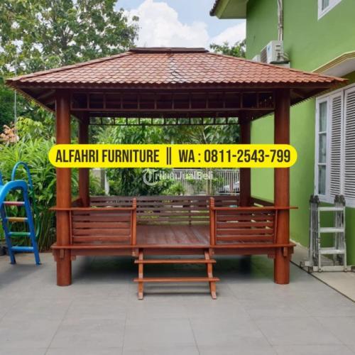 Gazebo Kayu Bekasi | HP/WA: 08112543799 | Alfahri Furniture