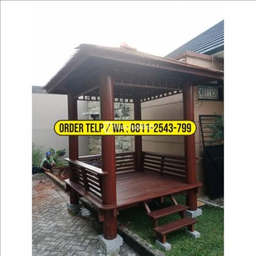 Gazebo Kayu | HP/WA: 08112543799 - Ciamis