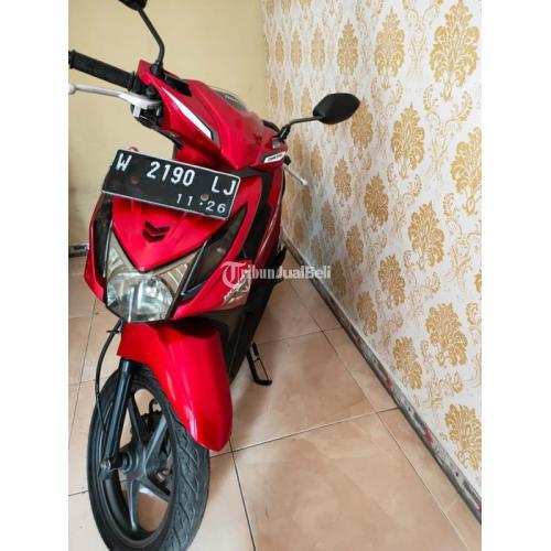 Motor Honda Beat Tahun Bekas Warna Merah Siap Pakai Harga