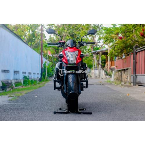 Motor Kawasaki ER-6n ABS 2013, Merah, FP, Mulus