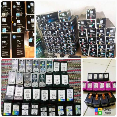 Tinta catridge toner laserjet printer