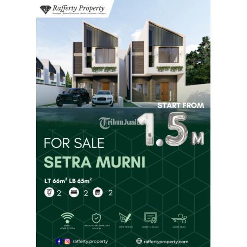 Rumah Minimallis Modern di Setra Murni III, dekat Universitas Maranatha, Bandung Utara