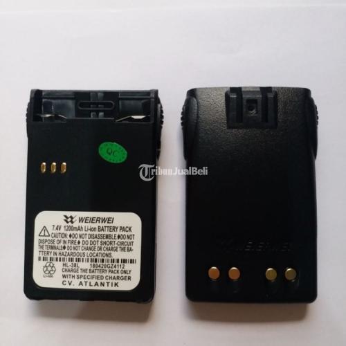 Sedia Baterai Radio HT Weierwei HL-38L di Batam