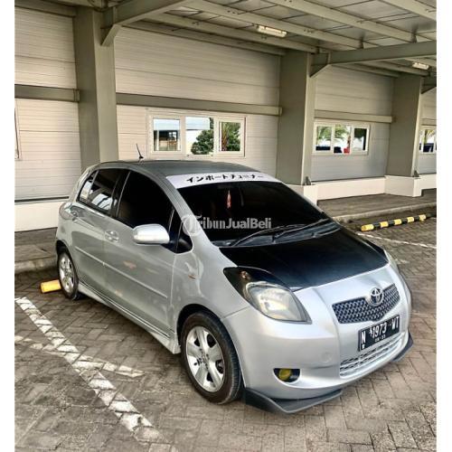 Mobil Toyota Yaris S 2007 Silver Seken Surat Lengkap - Surabaya