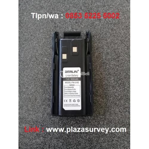 Sedia Baterai Radio HT Berlin FM-UV82 di Batam