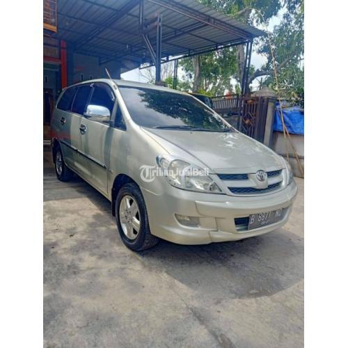 Mobil Toyota Kijang Innova Tahun 2007 Bekas Pajak Hidup Manual Terawat - Sragen