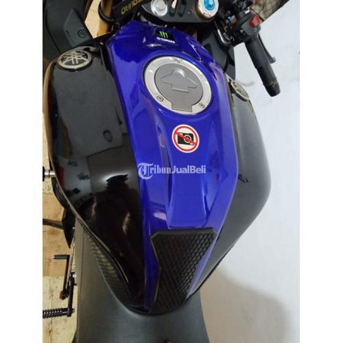 Motor Sport Yamaha R15 V3 2019 Monster Energy Bekas Mulus Normal Surat Lengkap - Jakarta Barat