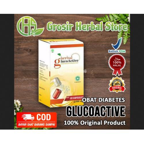 Herbal Glucoactive Asli Original Obat Diabetes Kencing Manis Gula Darah jmggroup.store