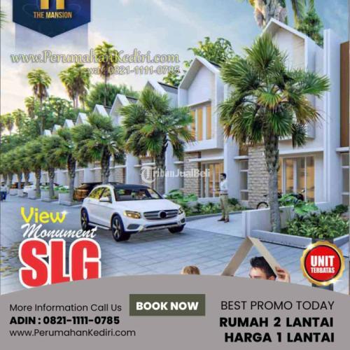 Dijual Rumah Unit Terbatas, Perumahan Strategis The Mansion Legalitas SHM LT 102 LB 45 - Kediri