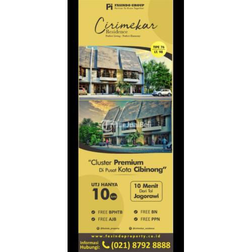 HUNIAN EXCLUSIVE DI PUSAT KOTA CIBINONG BOGOR