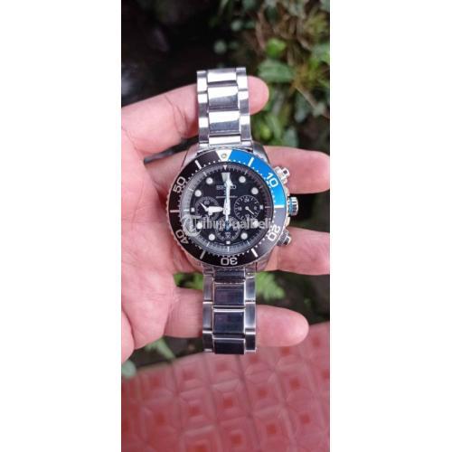 Jam Tangan Seiko Prospex Solar SSC017P1 Chronograph Bekas Mulus