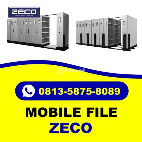 2 Drawer Mobile File Cabinet Zeco