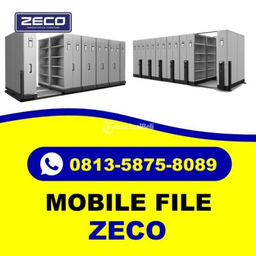 2 Drawer Mobile File Cabinet Zeco