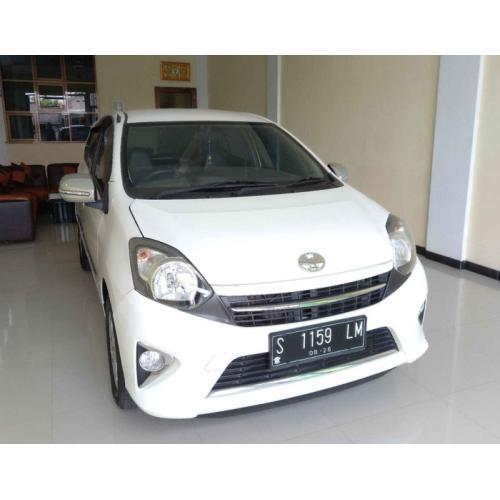 Mobil Toyota Agya Tipe G Matic Tahun 2016 Bekas Warna Putih Siap Pakai - Lamongan