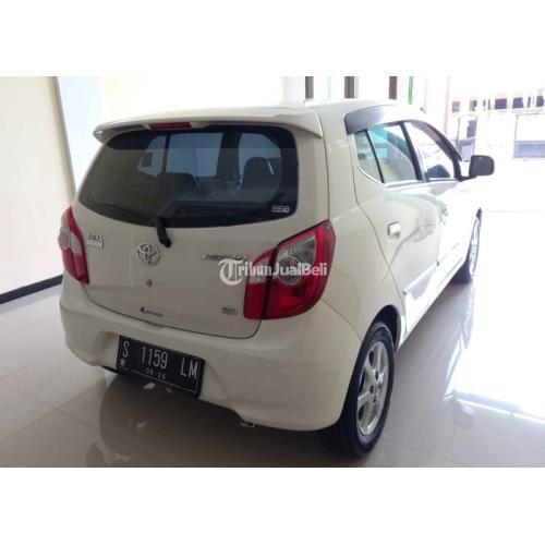 Mobil Toyota Agya Tipe G Matic Tahun 2016 Bekas Warna Putih Siap Pakai - Lamongan