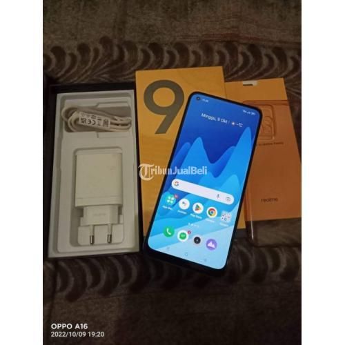 HP Realme 9 RAM 8/128GB Bekas Baru 4 Bulan Nominus Mulus Fullset Ori - Jakarta Pusat