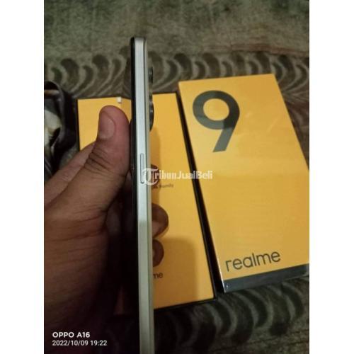 HP Realme 9 RAM 8/128GB Bekas Baru 4 Bulan Nominus Mulus Fullset Ori - Jakarta Pusat
