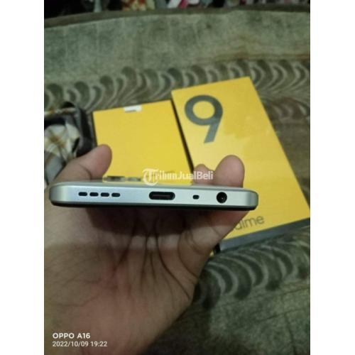 HP Realme 9 RAM 8/128GB Bekas Baru 4 Bulan Nominus Mulus Fullset Ori - Jakarta Pusat