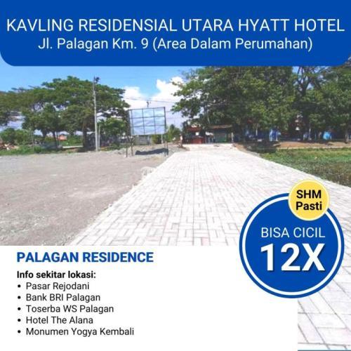 Tanah Kavling Palagan Residence, akses Masjid Suciati Saliman, Jalan Gito Gati