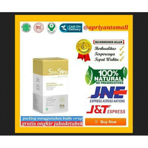 STEISLIM ASLI OBAT STEISLIM ORIGINAL STEI SLIM OBAT PELANGSING BADAN jmggroup.store