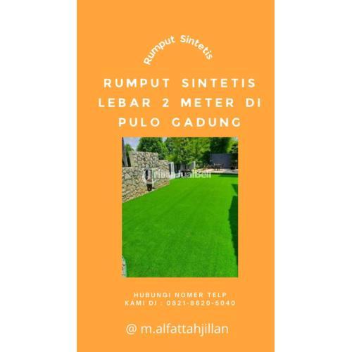 Rumput Sintetis Lebar 2 Meter di Pulo Gadung