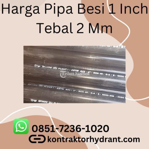 Harga Pipa Besi 1 Meter GRATIS KONSULTASI, (0851-7236-1020)