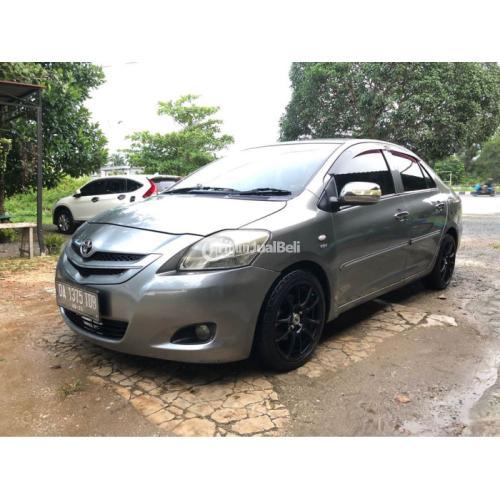 Mobil Toyota Vios Limo 2008 Silver Seken Pajak Panjang Siap Pakai di