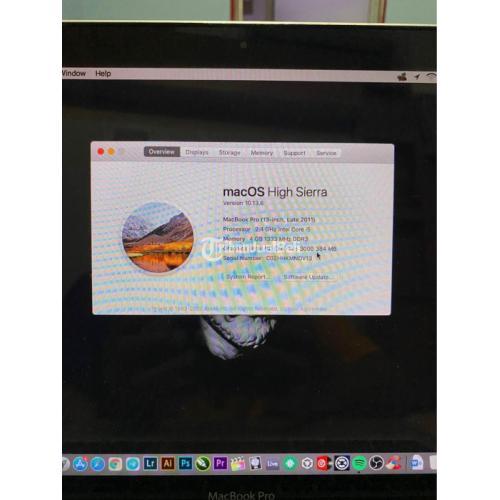 Laptop Macbook Pro 2011 Core i5 RAM 4GB HDD 320GB Mulus di Yogyakarta ...
