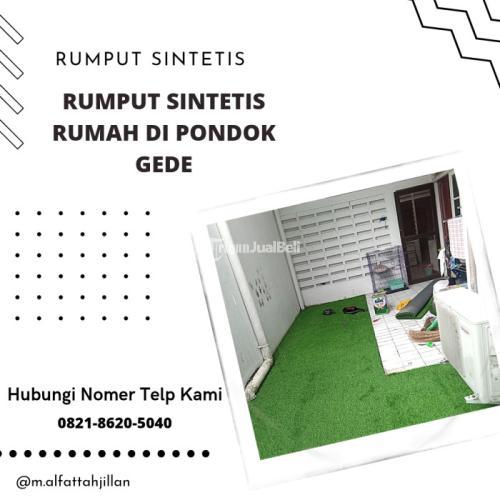Rumput Sintetis Rumah di Pondok Gede