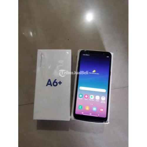 HP Samsung A6 Plus Ram 4 GB Bekas Siap apKai Fullset Harga Terjangkau - Pasuruan