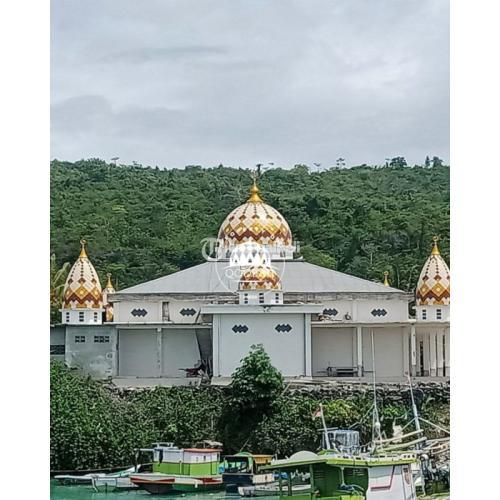 Harga Kubah Masjid dan Mushola di Maluku Utara - Garansi 20 Tahun