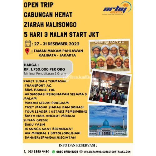 Open Trip Gabungan Hemat Ziarah Walisongo 5 Hari 3 Malam Start  Jakarta - Jakarta Pusat