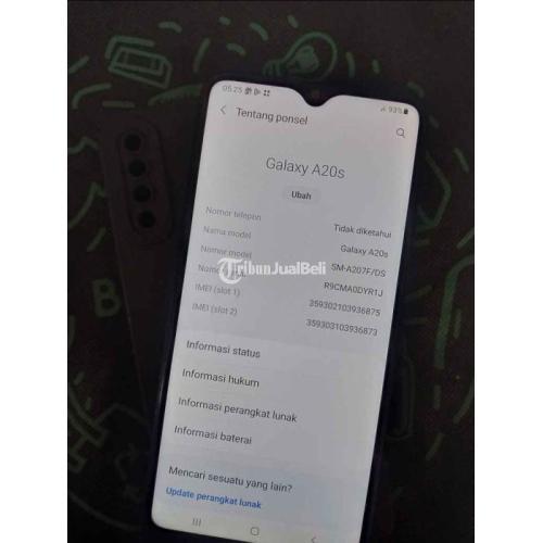 HP Samsung A20s 4/64GB Bekas Normal Pemakaian Wajar - Jakarta Timur