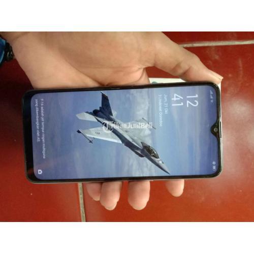 HP Oppo A12 RAM 3/32GB Blue Fullset Baterai Awet Normal - Semarang