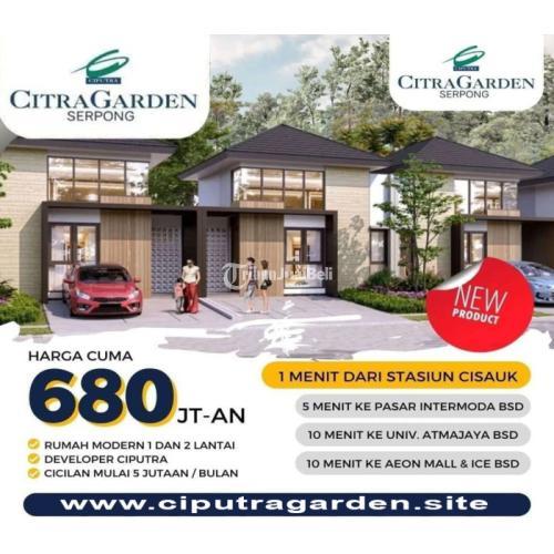 Citra Garden Serpong Di Tangerang - Tribun JualBeli