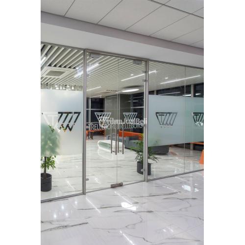 Sticker Kaca Sandblast - Banyumas