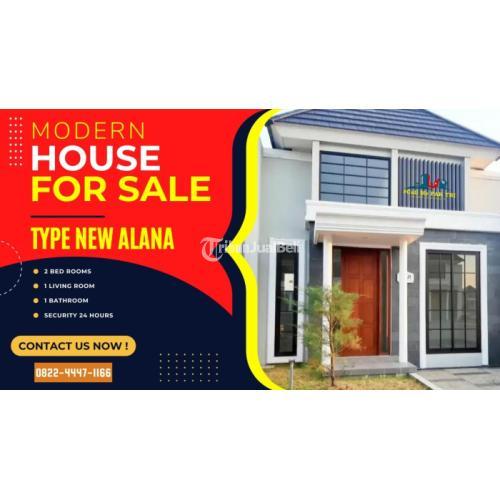 Dijual Rumah Minimalis 1 Lantai Eropa di Sidoarjo Type Alana Perum Amartha Safira - Sidoarjo