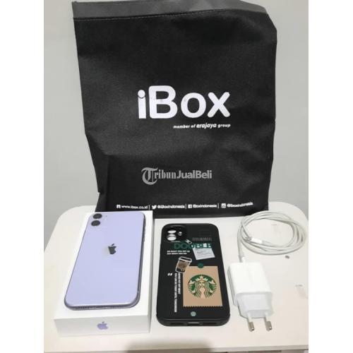 HP Apple iPhone 11 64GB iBox Bekas Normal Nominus Like New Garansi Panjang - Karawang