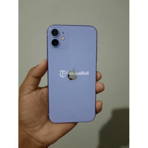 HP Apple iPhone 11 64GB iBox Bekas Normal Nominus Like New Garansi Panjang - Karawang