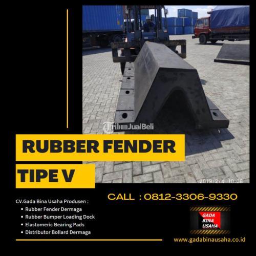 Supplier Rubber Fender V Dermaga - Banyuasin