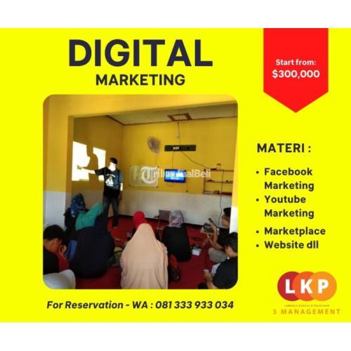 TERBAIK !! Pelatihan Internet Marketing di Kanigoro Blitar - LKP 3 Management
