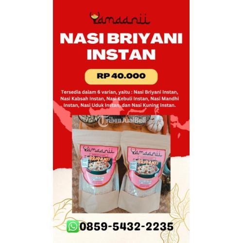 Produsen Nasi Briyani Dan Nasi Kebuli Terbaik Sertifikat Halal MUI - Batu