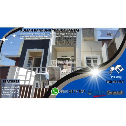 Rumah Bandung Timur 2 Lantai Type 60/66 Cileunyi Bandung