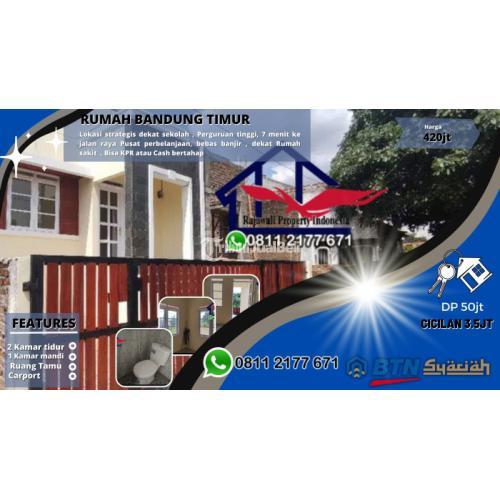 Rumah Bandung Timur type 45/85 Cileunyi Bandung