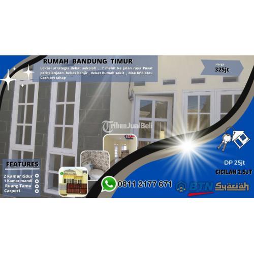 Rumah Bandung Timur type 42/60 Komplek Abdi Negara Bandung