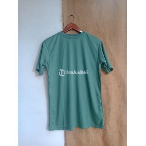 Terlaris kaos polos polyester gorontalo lengan pendek